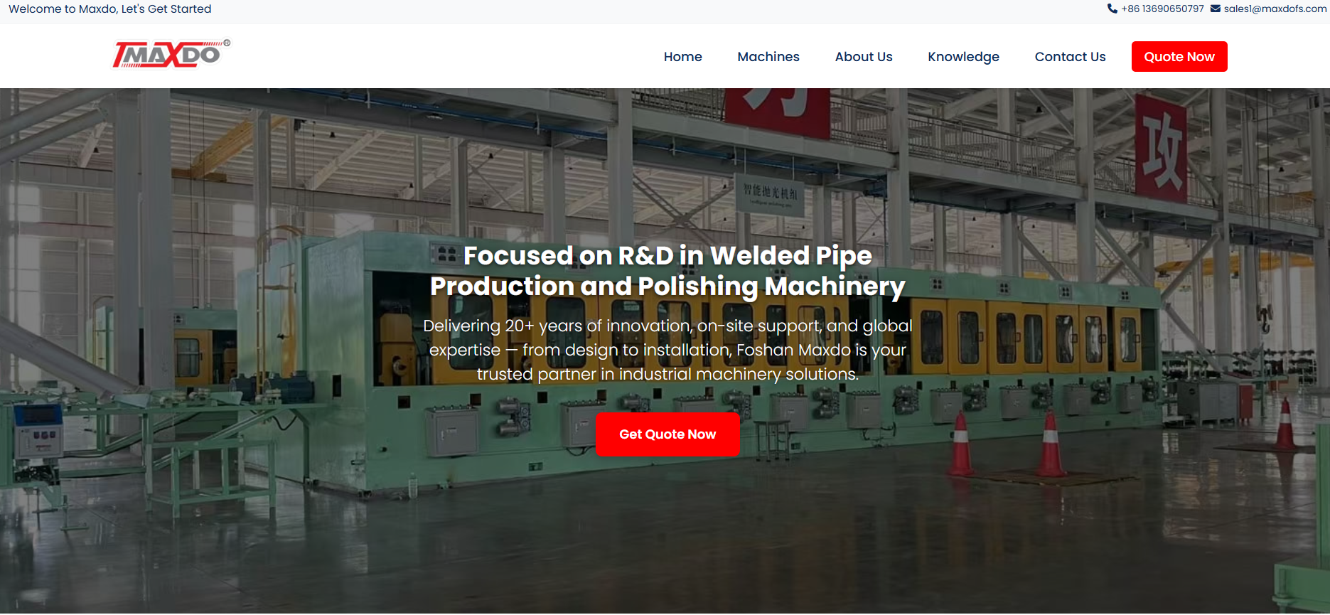 Maxdo Polishing Machine